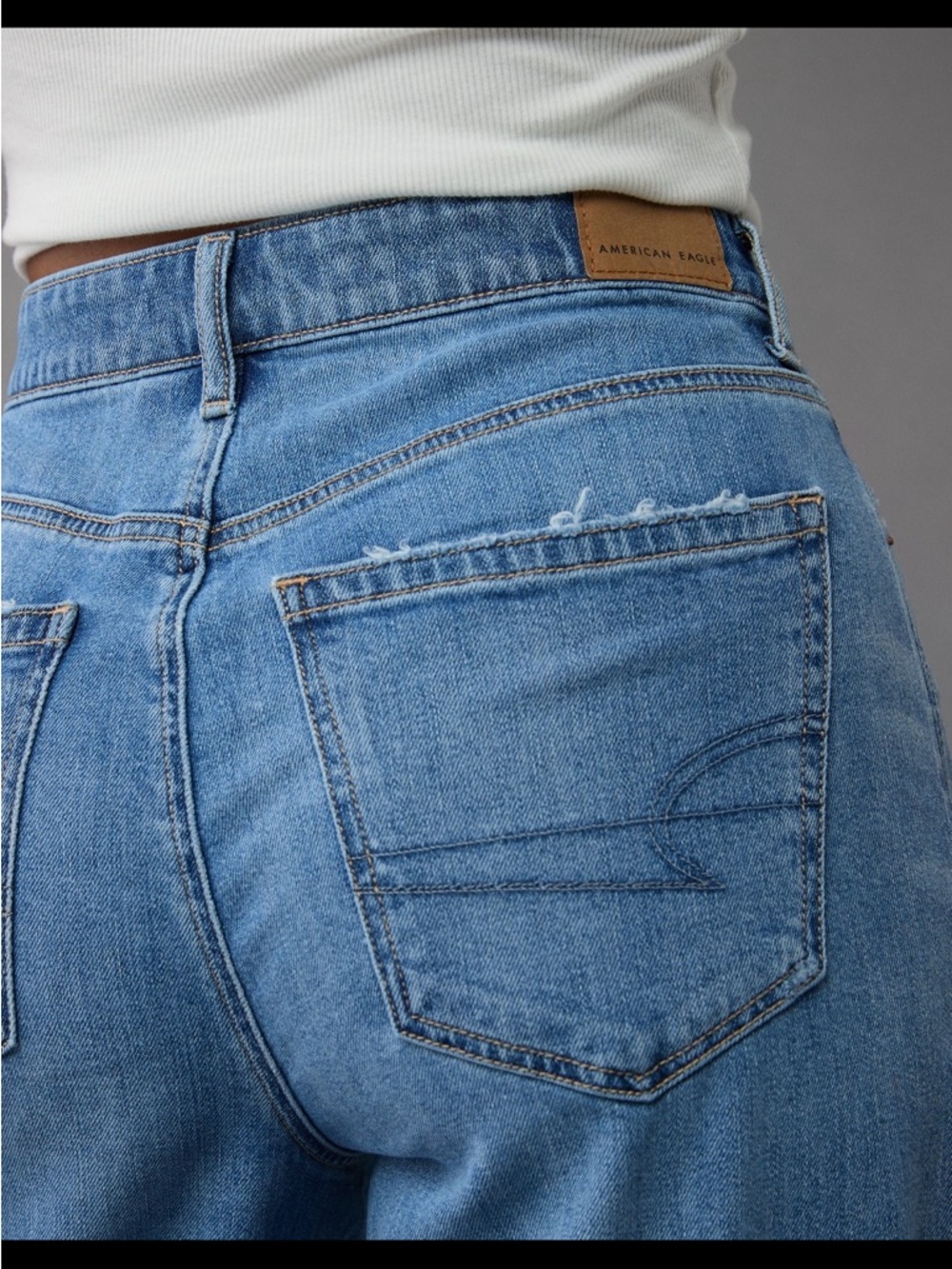 American Eagle Outfitters High-Rise Wide Leg Jeans - Picture 5 of 13